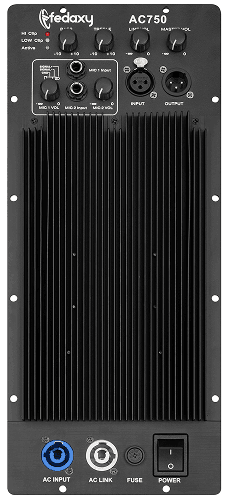 AC750 2 Channel 500+100W Class H Active module