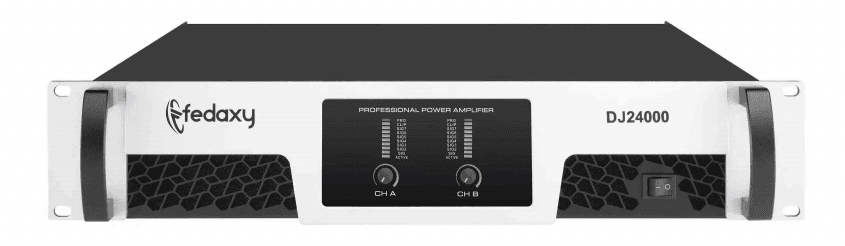 DJ24000 2U 2 Channel 2x2400W Class TD Power Amplifier