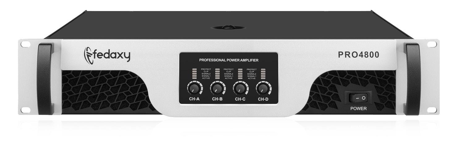 PRO4800 4 Channel 4x800W Class H Power Amplifier