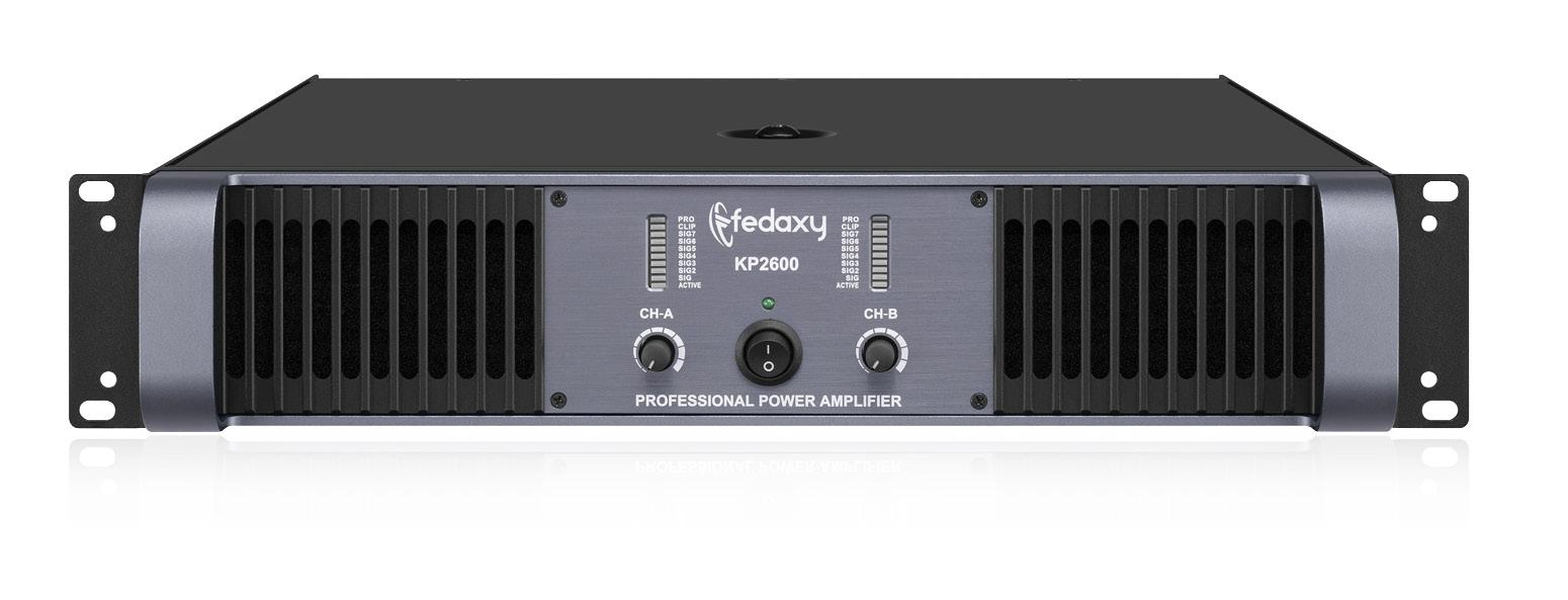KP2600 2 Channel 2x600W Class H Power Amplifier