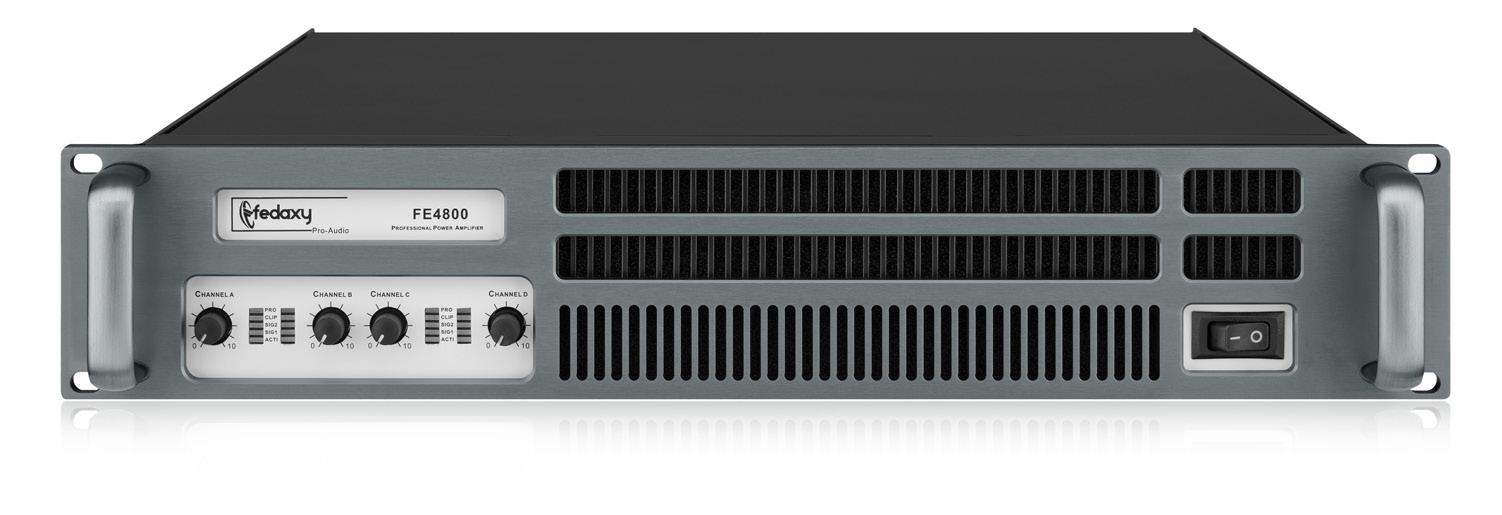 FE4800 4 Channel 4x800W Class H Power Amplifier