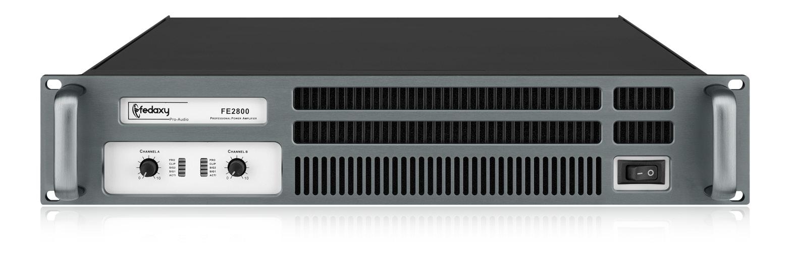 FE2800 2 Channel 2x800W Class H Power Amplifier