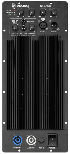 AC750 2 Channel 500+100W Class H Active module