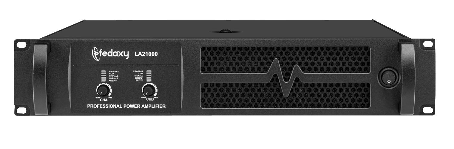 LA21000 2 Channel 2x1000W Class H Power Amplifier
