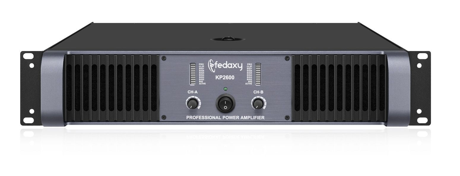 KP2600 2 Channel 2x600W Class H Power Amplifier