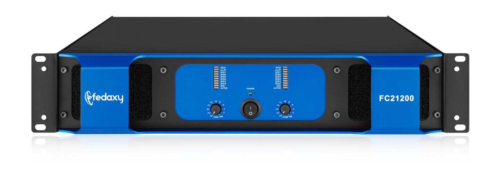 FC21200 2 Channel 2x1200W Class H Power Amplifier