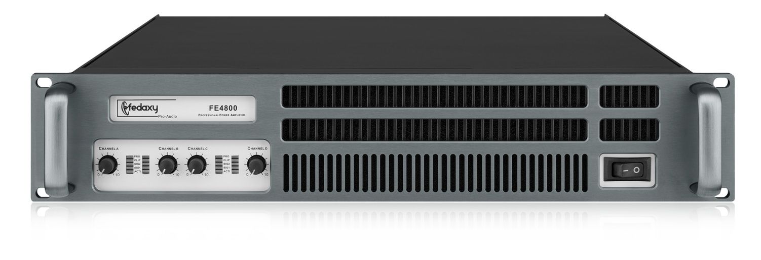 FE4800 4 Channel 4x800W Class H Power Amplifier