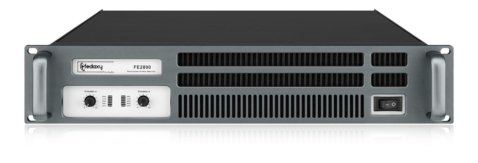 FE2800 2 Channel 2x800W Class H Power Amplifier