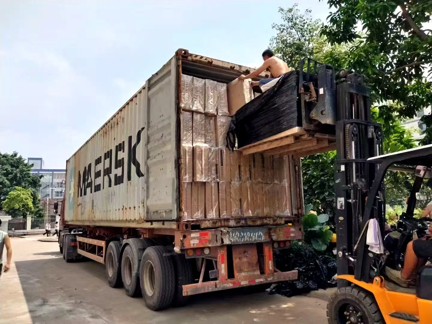 Cargo loading operation