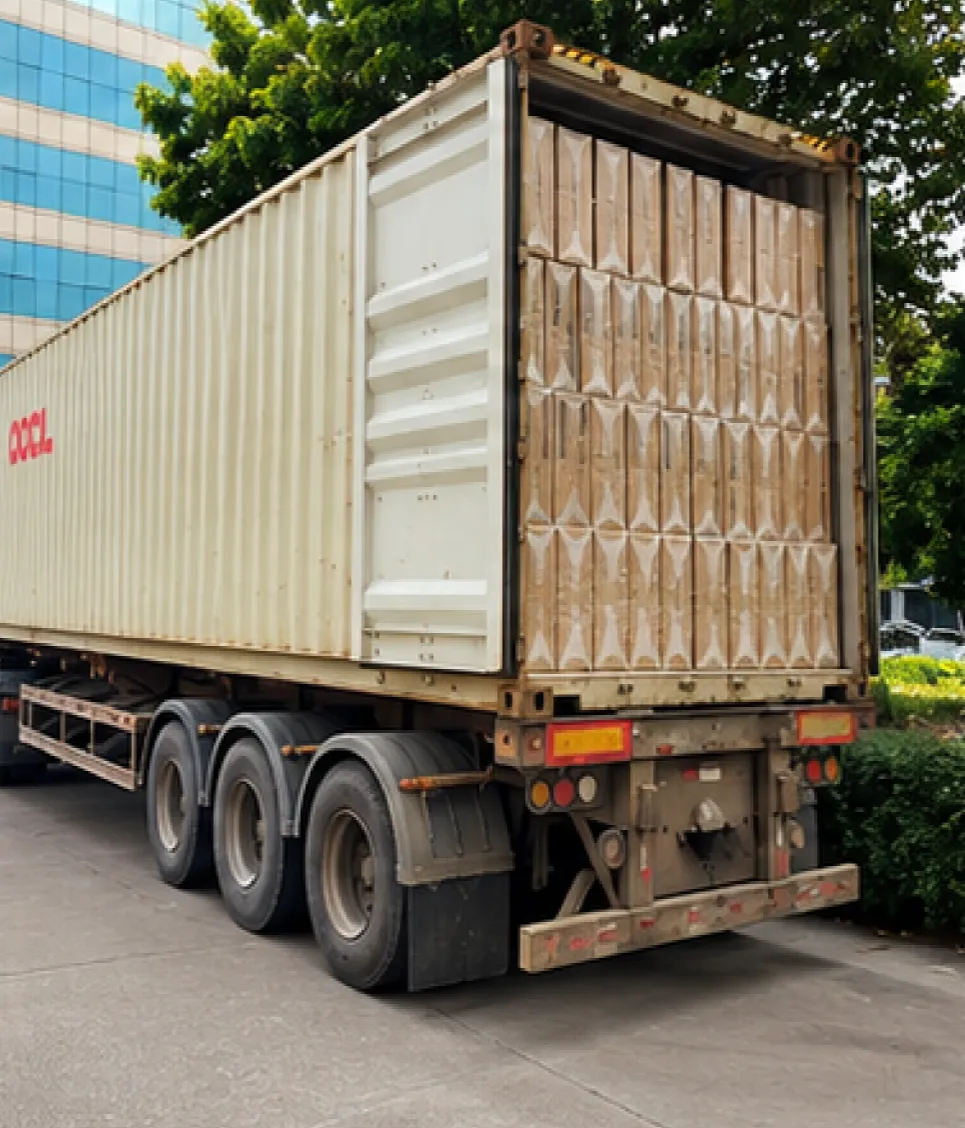 Export container loading