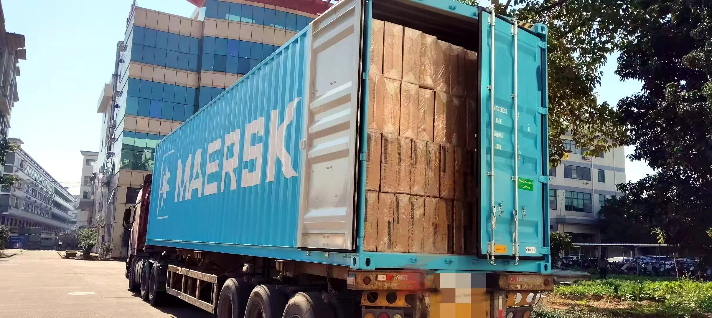 Maersk container shipping